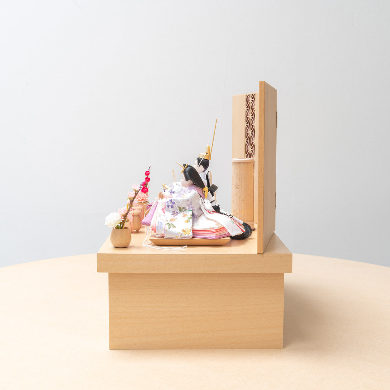 ことのひな人形　はな　麻の葉　収納