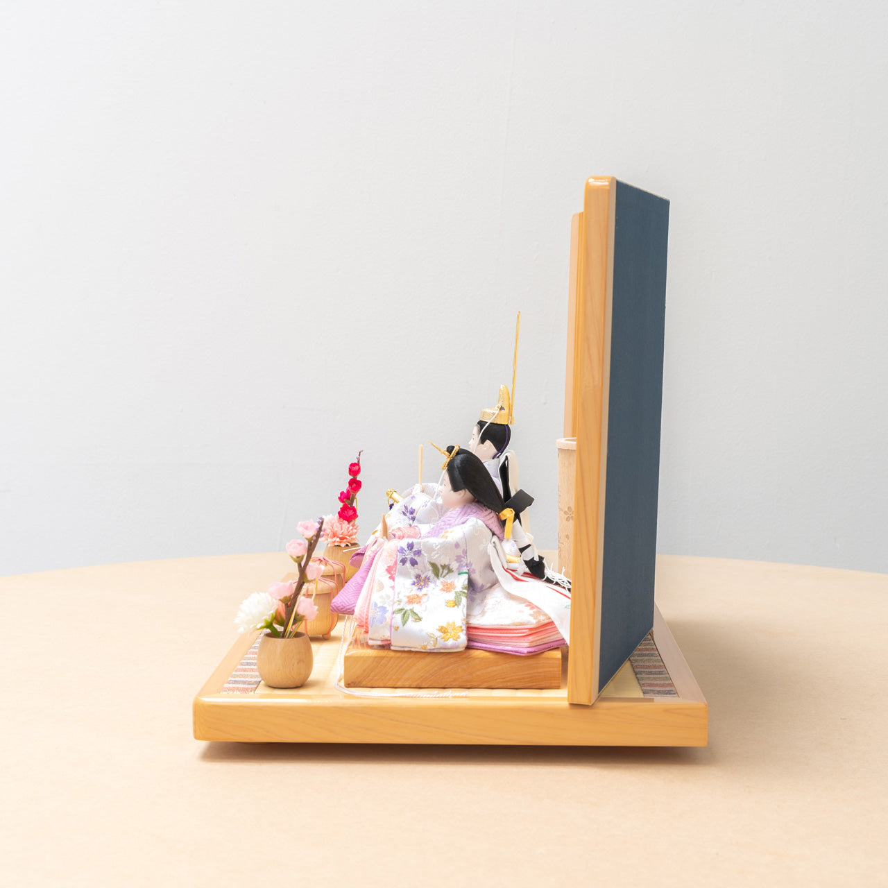 【早割】ことのひな人形　はな　ひのき　平台