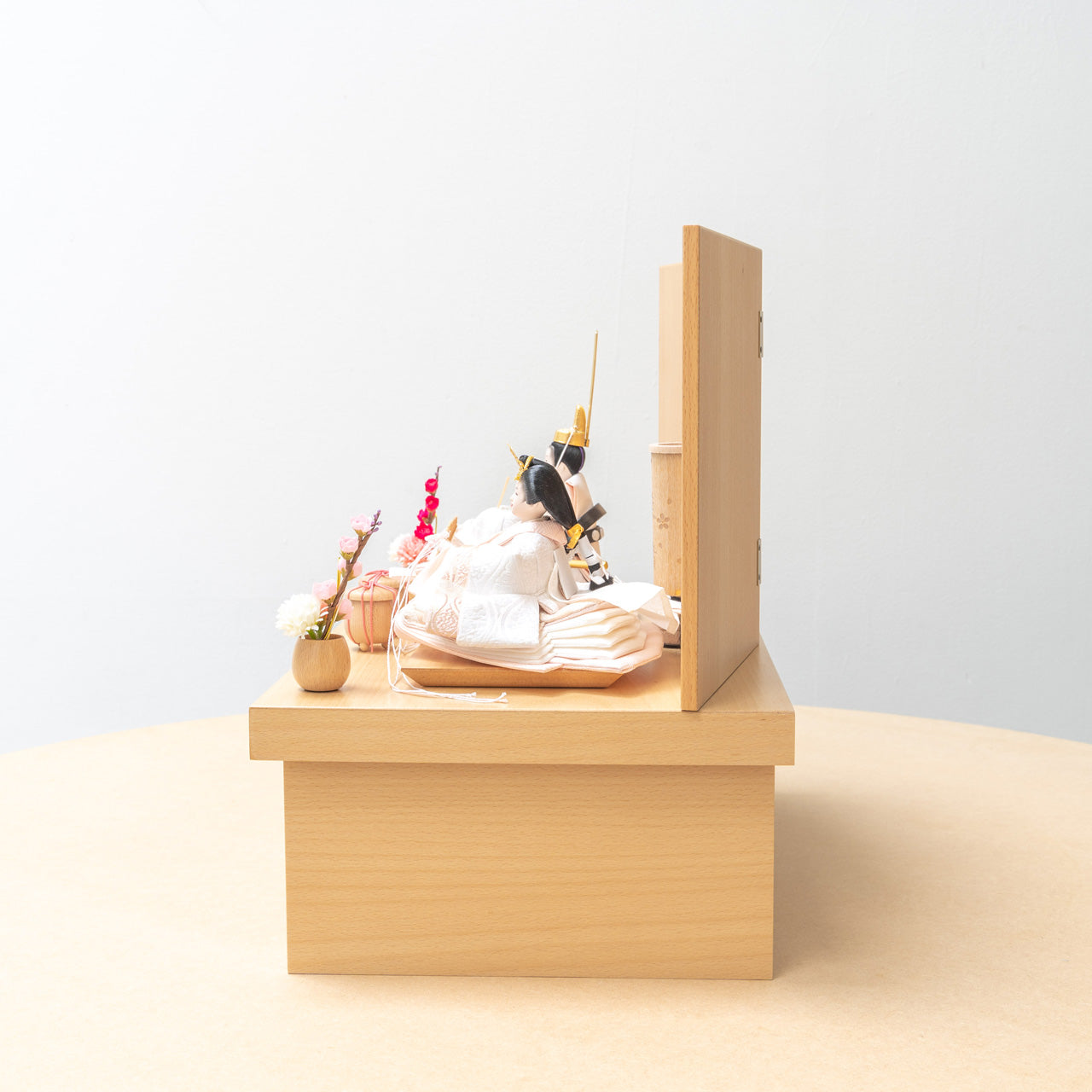 ことのひな人形　ゆき　麻の葉　収納