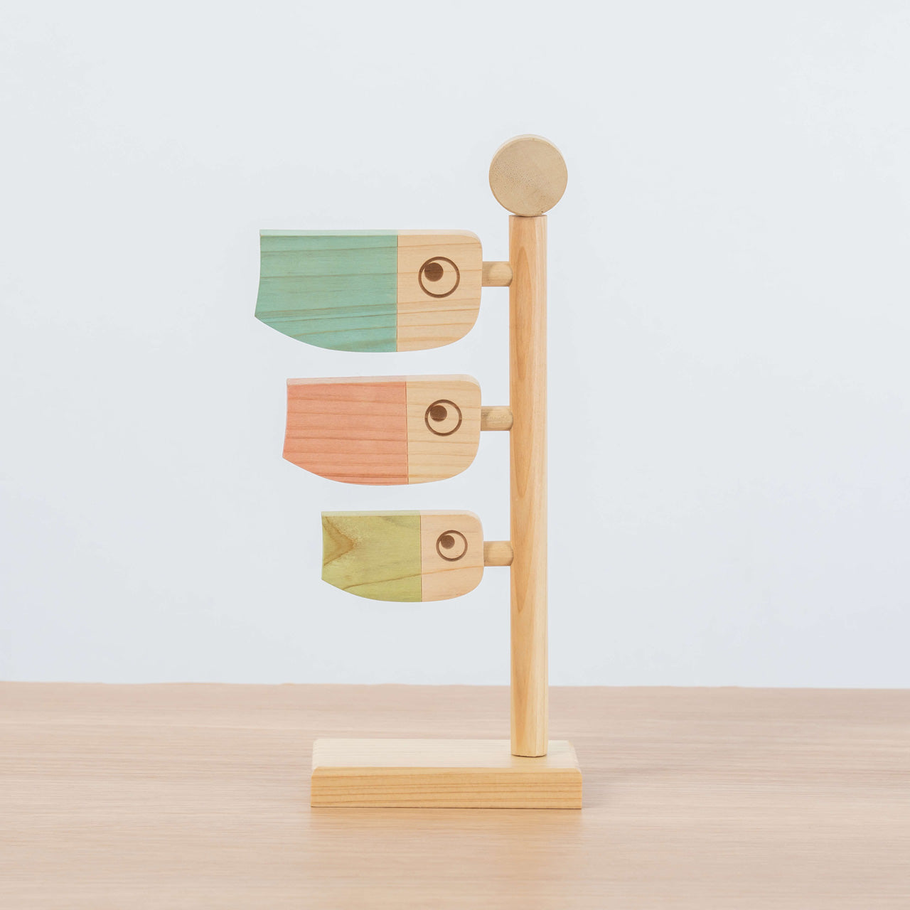 ことの木製鯉のぼり　ひのき小