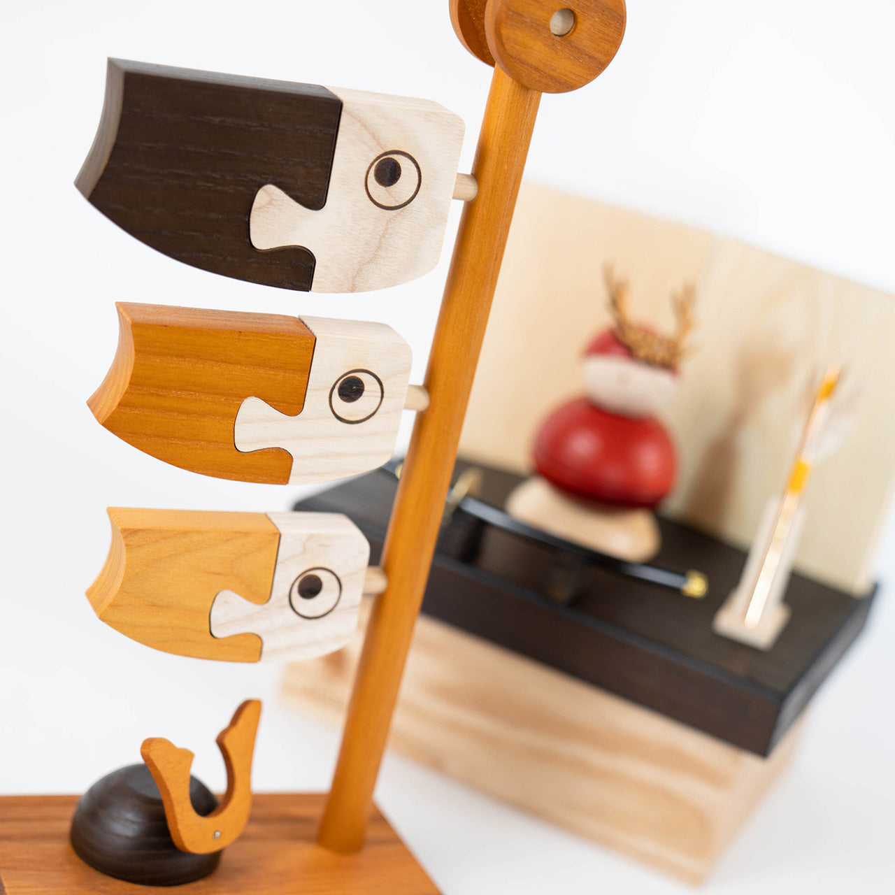 ことの木製鎧　真田幸村　収納（鯉のぼり付）