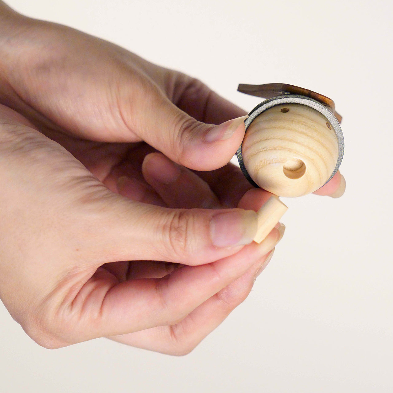 ことの木製鎧　大鍬　衝立N　えにし