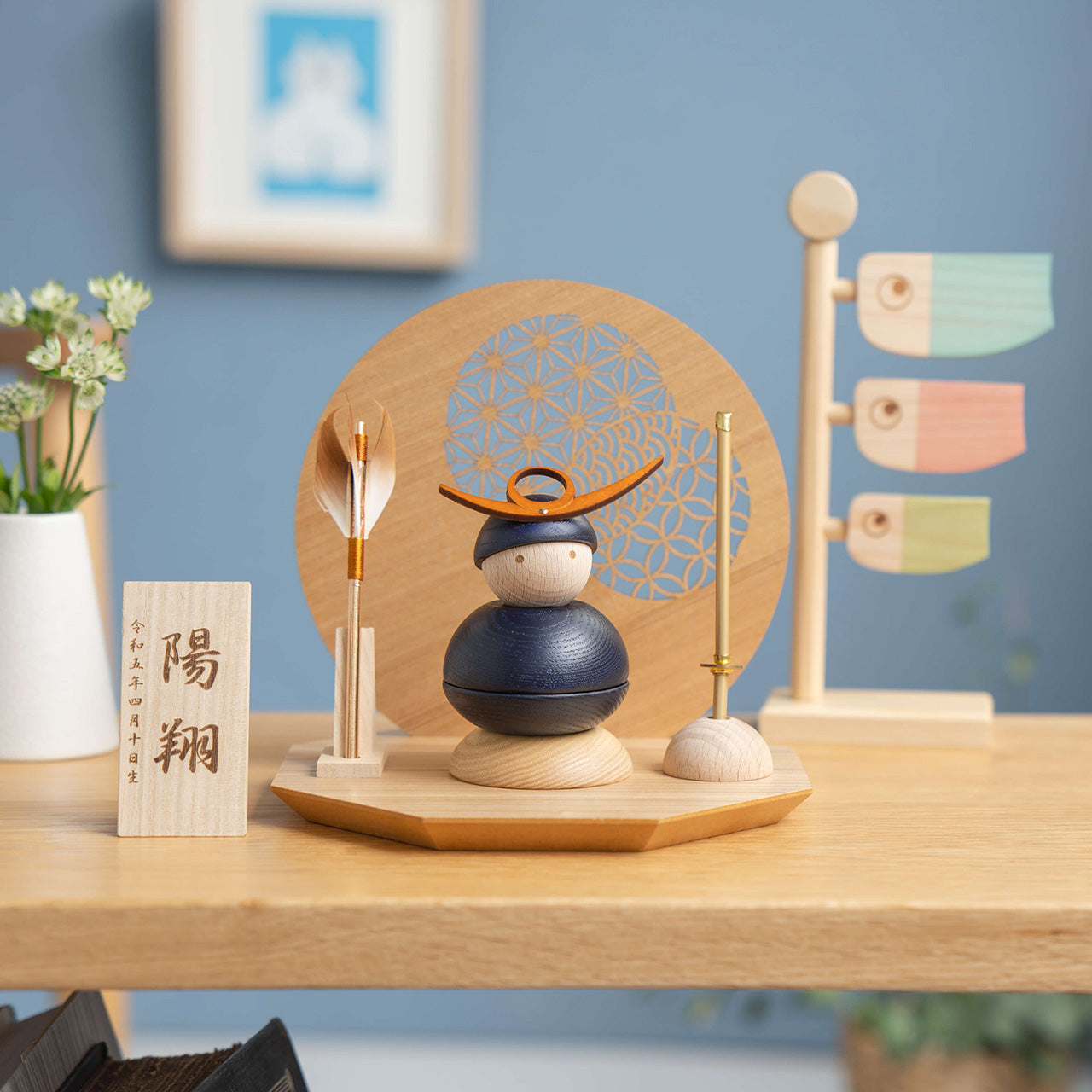 ことの木製鎧　上杉謙信　衝立N　えにし　