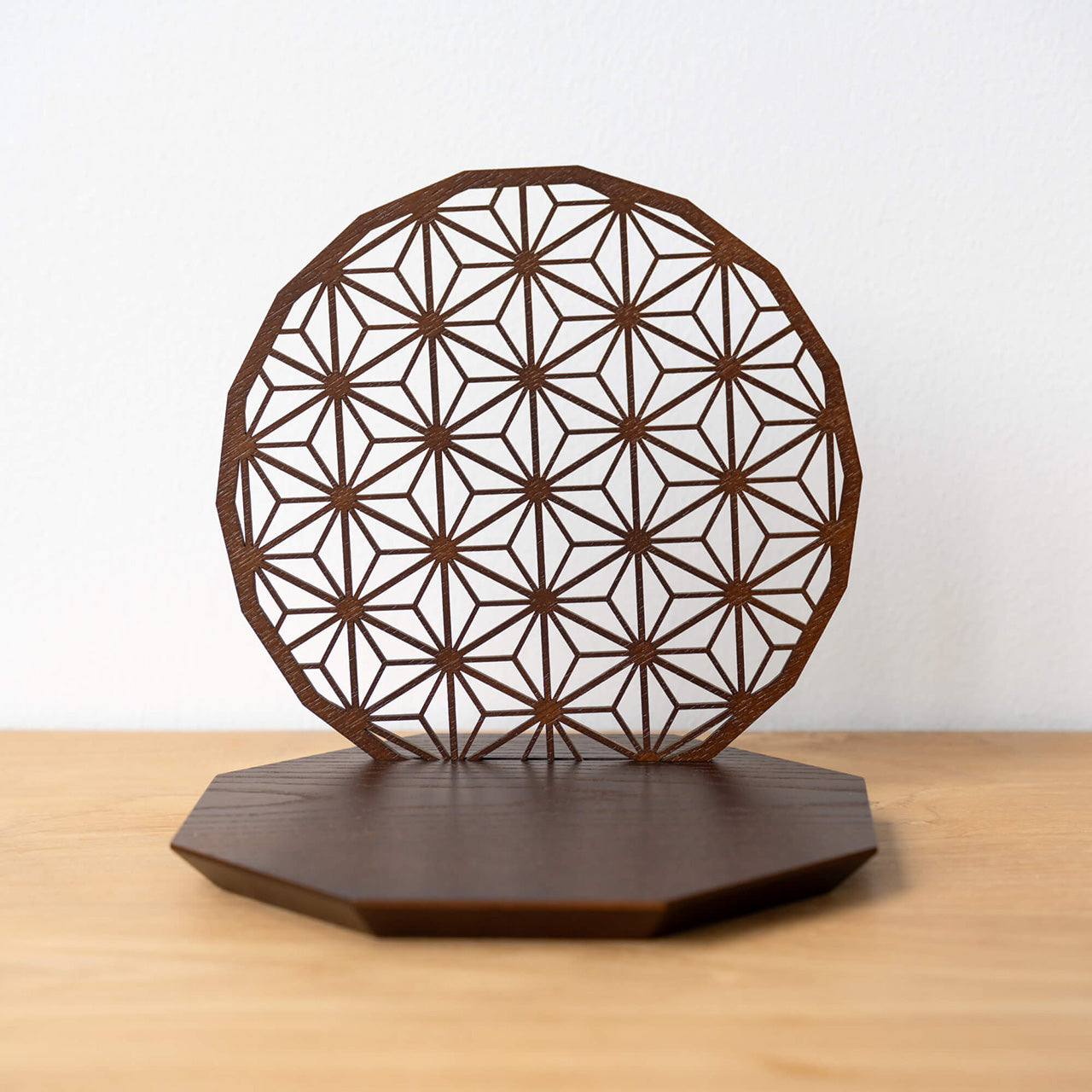 ことの木製鎧　真田幸村　衝立B　麻の葉