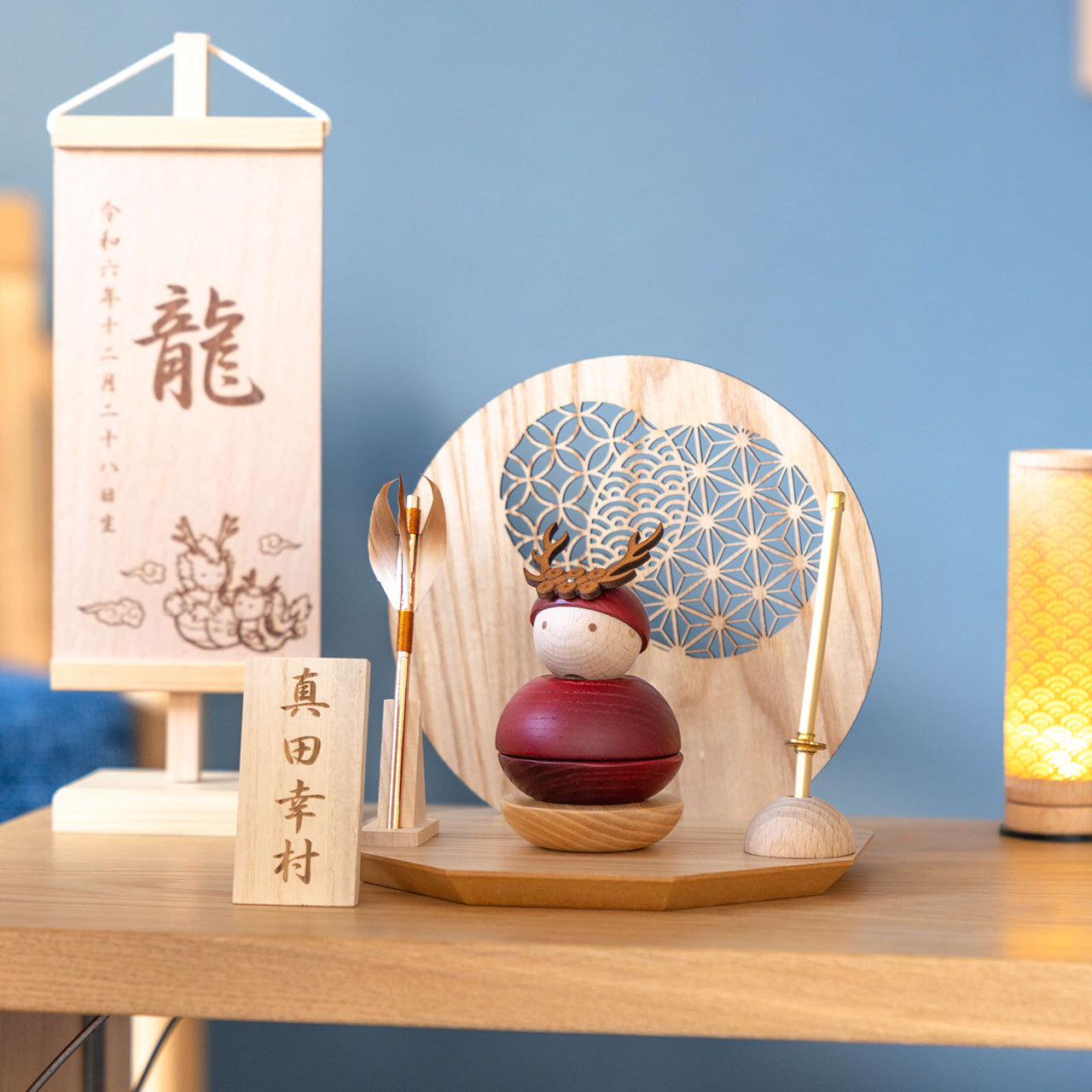 ことの木製鎧　真田幸村　衝立N　えにし