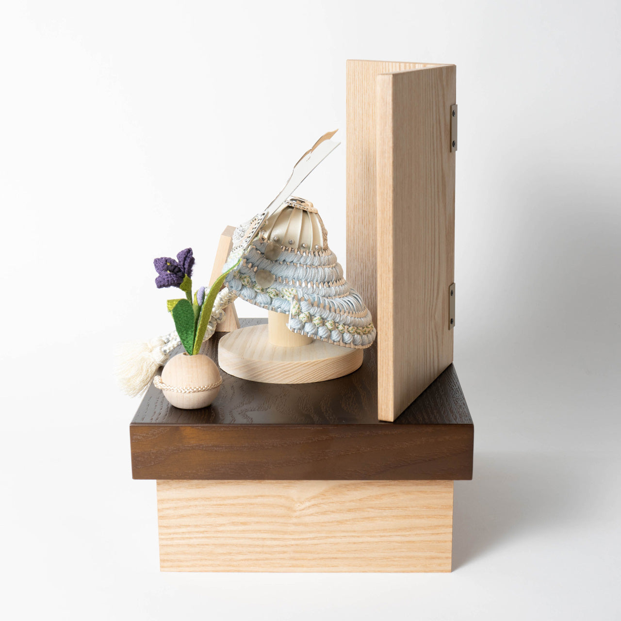 ことのオリジナル兜　そら　青海波　NB収納