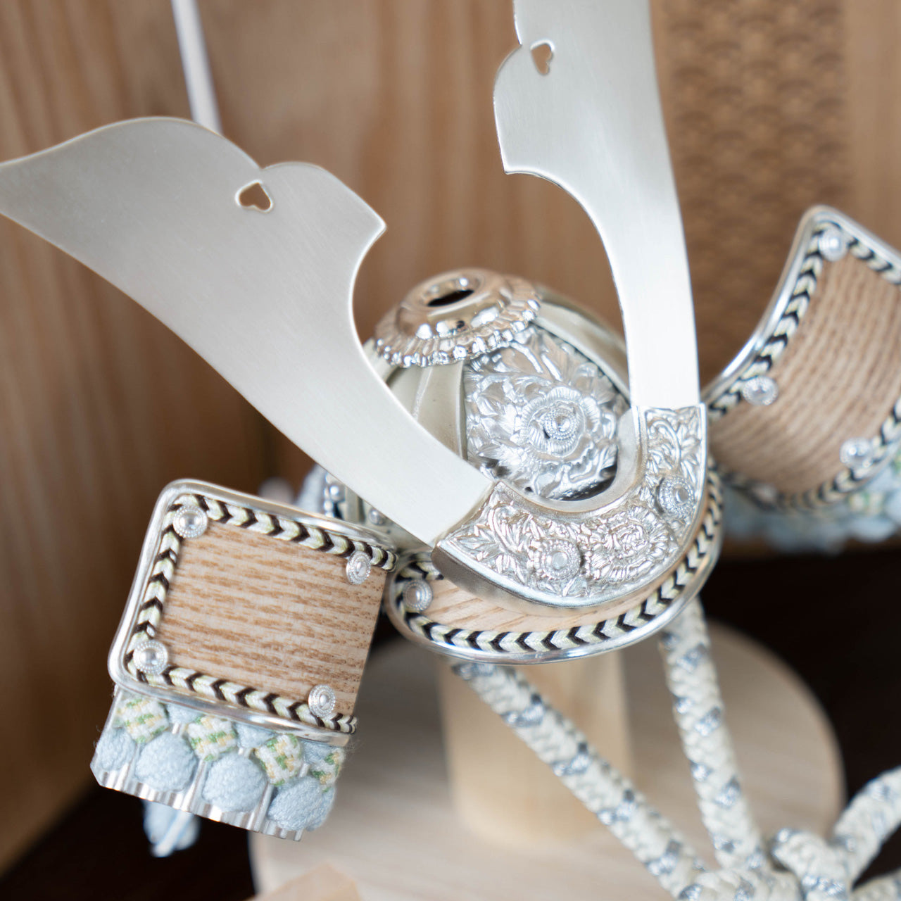 ことのオリジナル兜　そら　青海波　NB収納