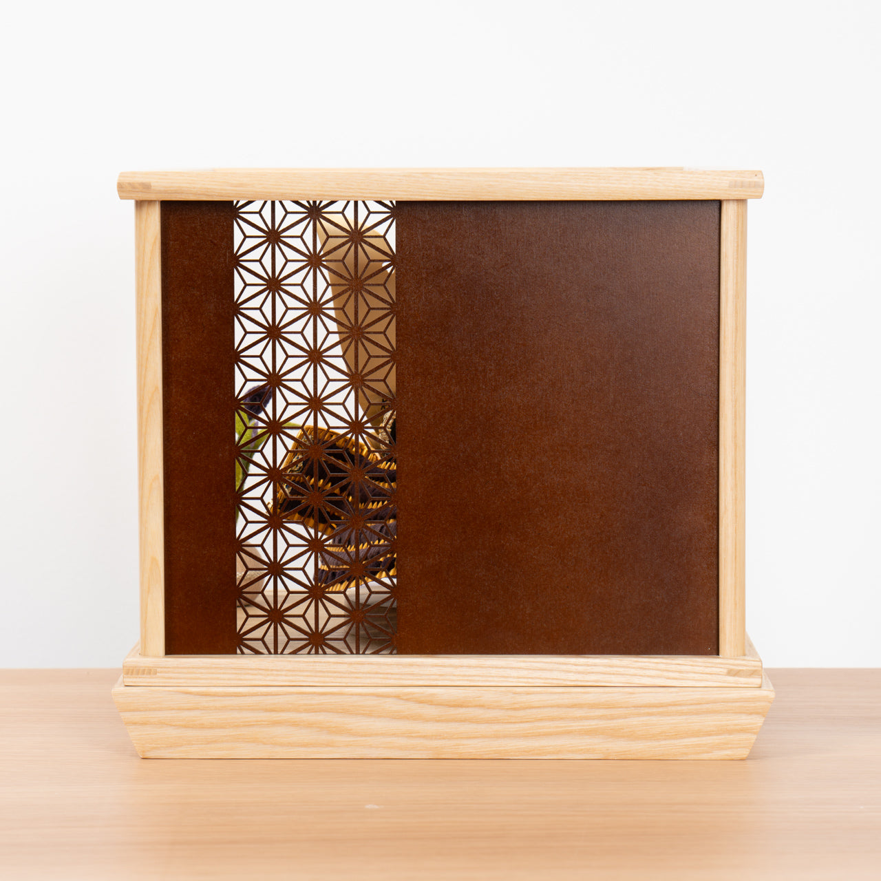 KOTO×悠雅コラボ兜　金大鍬　麻の葉　Nケース