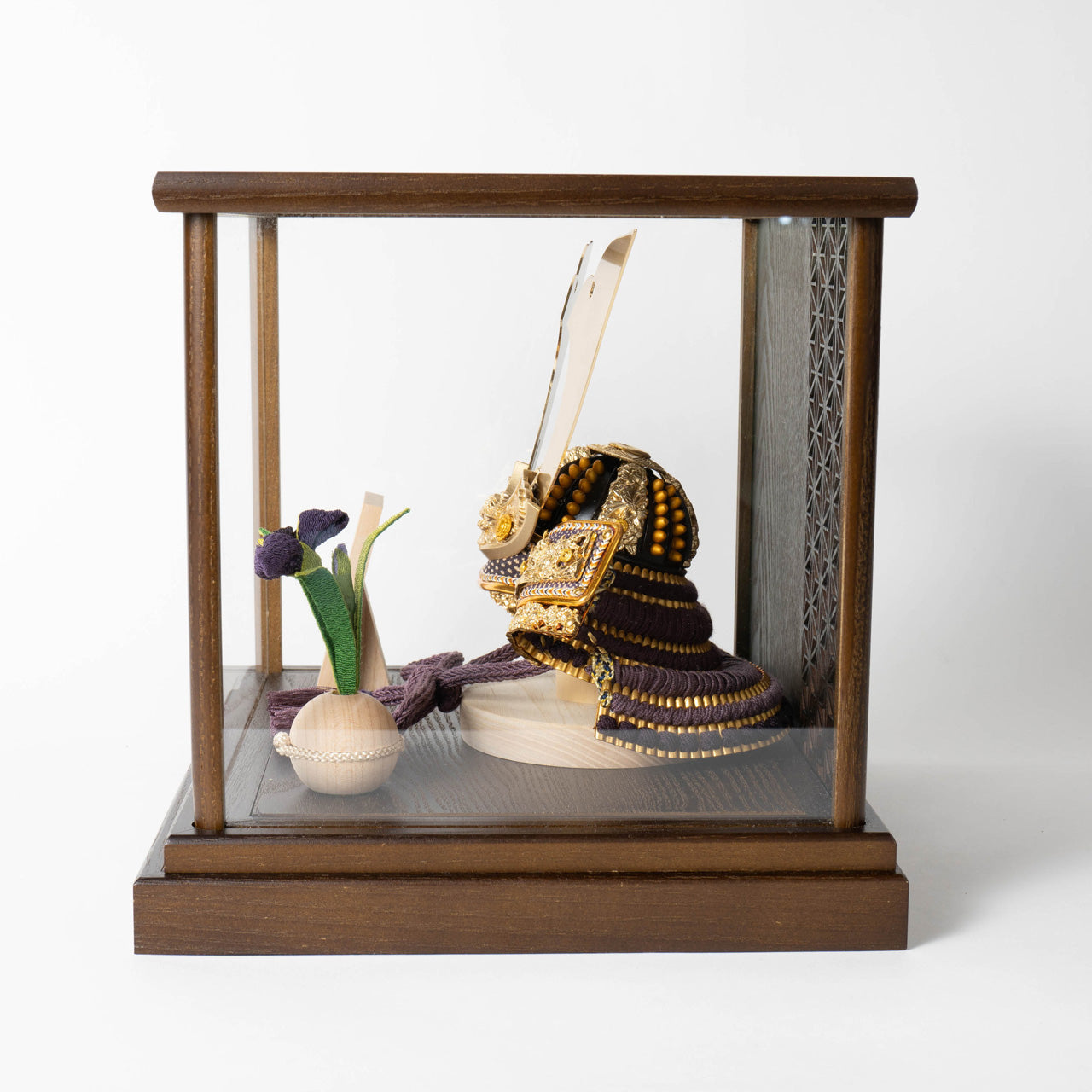 KOTO×悠雅コラボ兜　金大鍬　麻の葉　Bケース