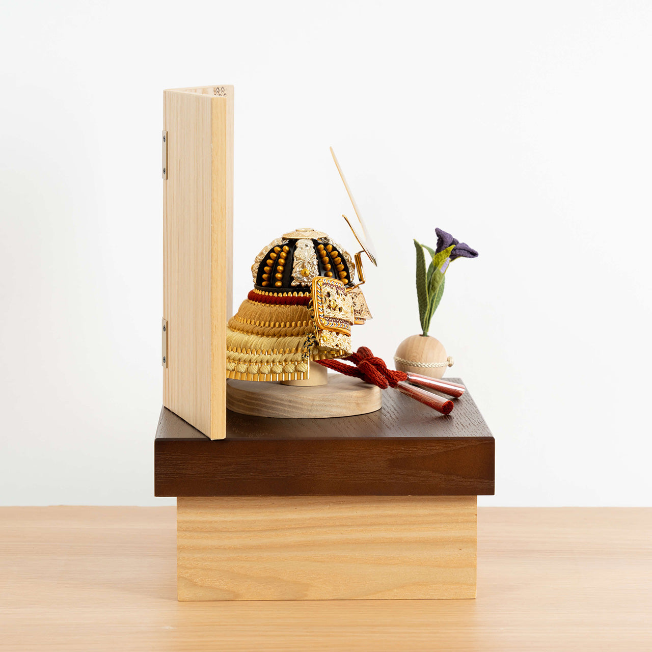 KOTO×悠雅コラボ兜　伊達政宗　青海波　NB収納