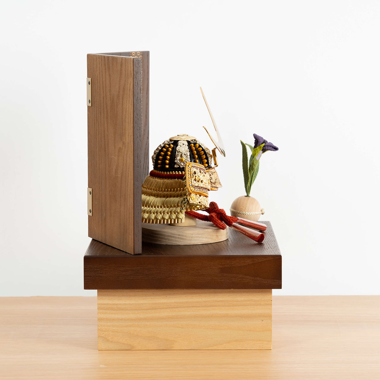 KOTO×悠雅コラボ兜　伊達政宗　青海波　BB収納