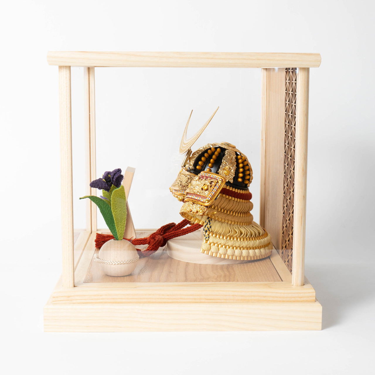 KOTO×悠雅コラボ兜　伊達政宗　麻の葉　Nケース