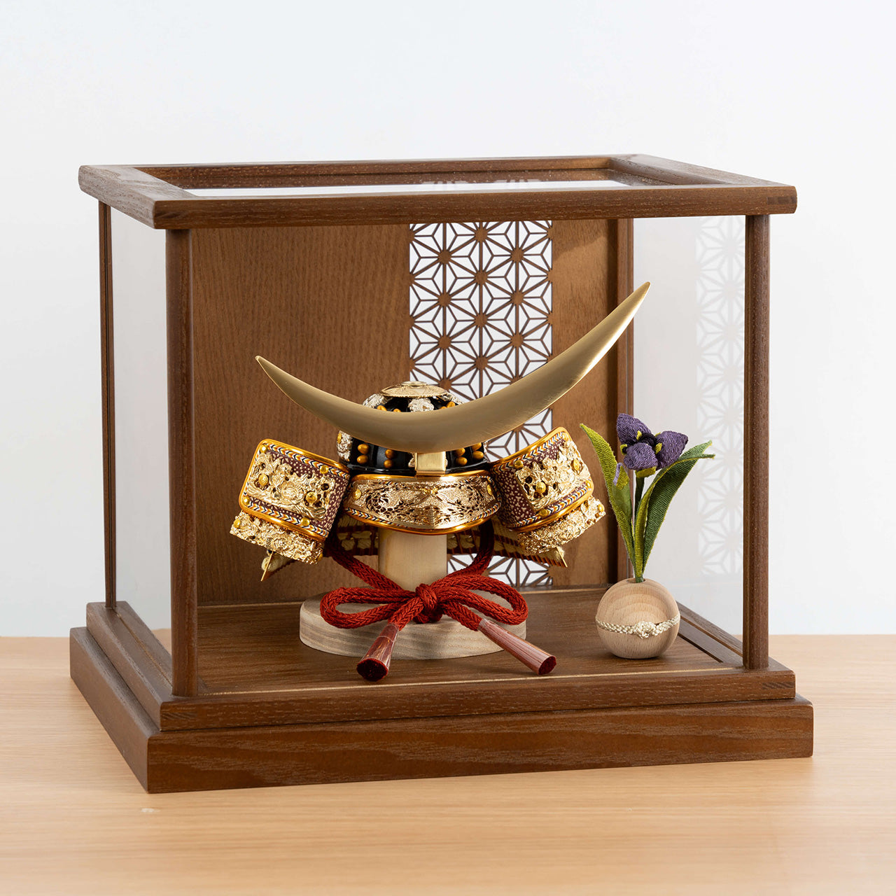 KOTO×悠雅コラボ兜　伊達政宗　麻の葉　Bケース