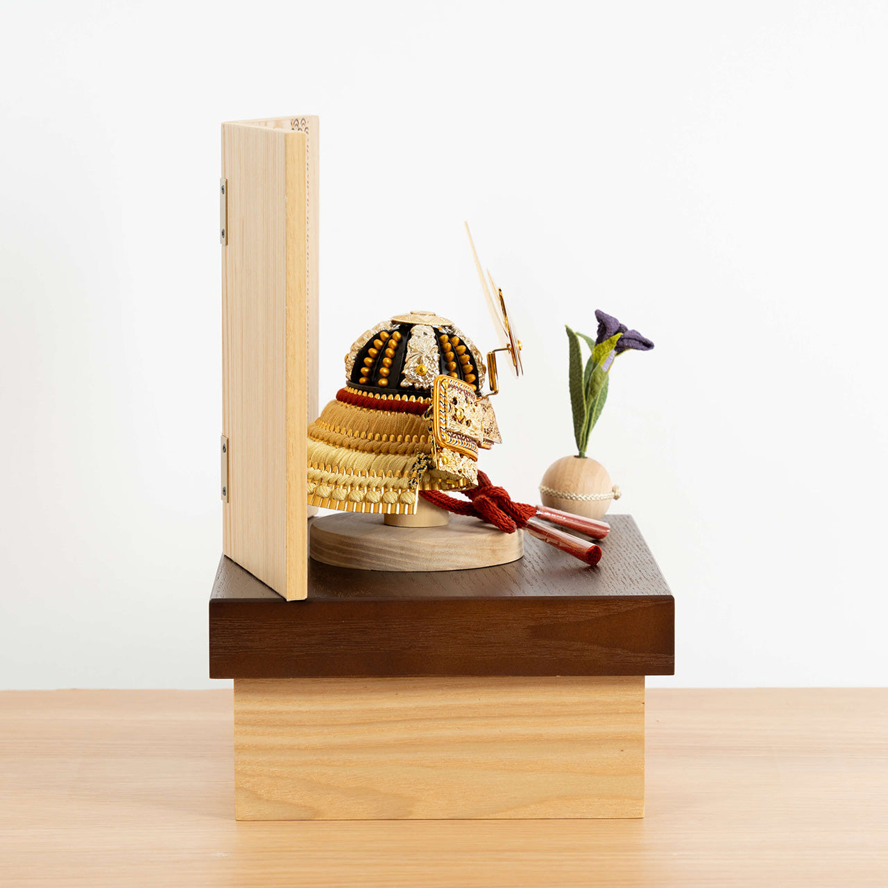 KOTO×悠雅コラボ兜　上杉謙信　青海波　NB収納