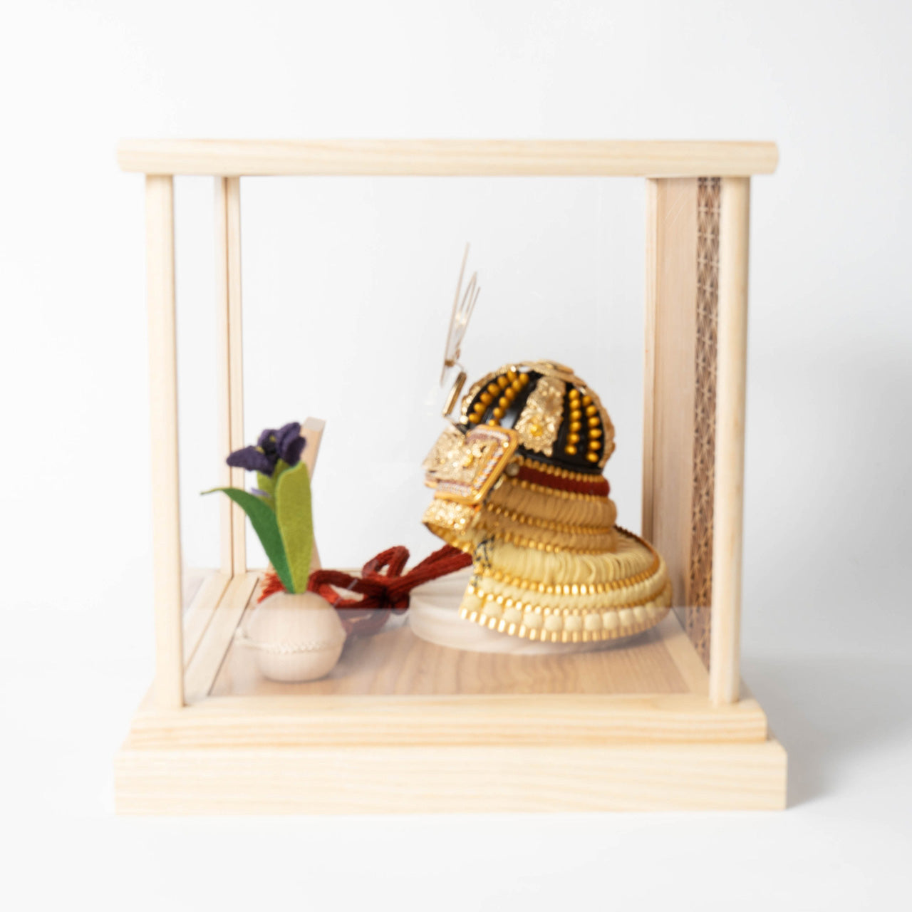 KOTO×悠雅コラボ兜　上杉謙信　麻の葉　Nケース