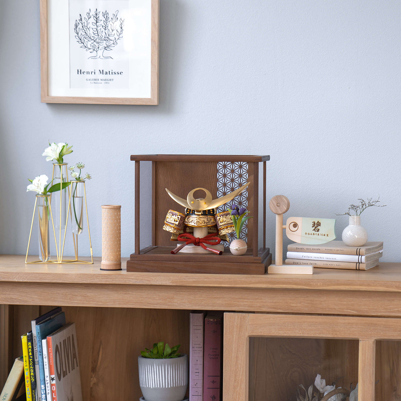 KOTO×悠雅コラボ兜　上杉謙信　麻の葉　Bケース