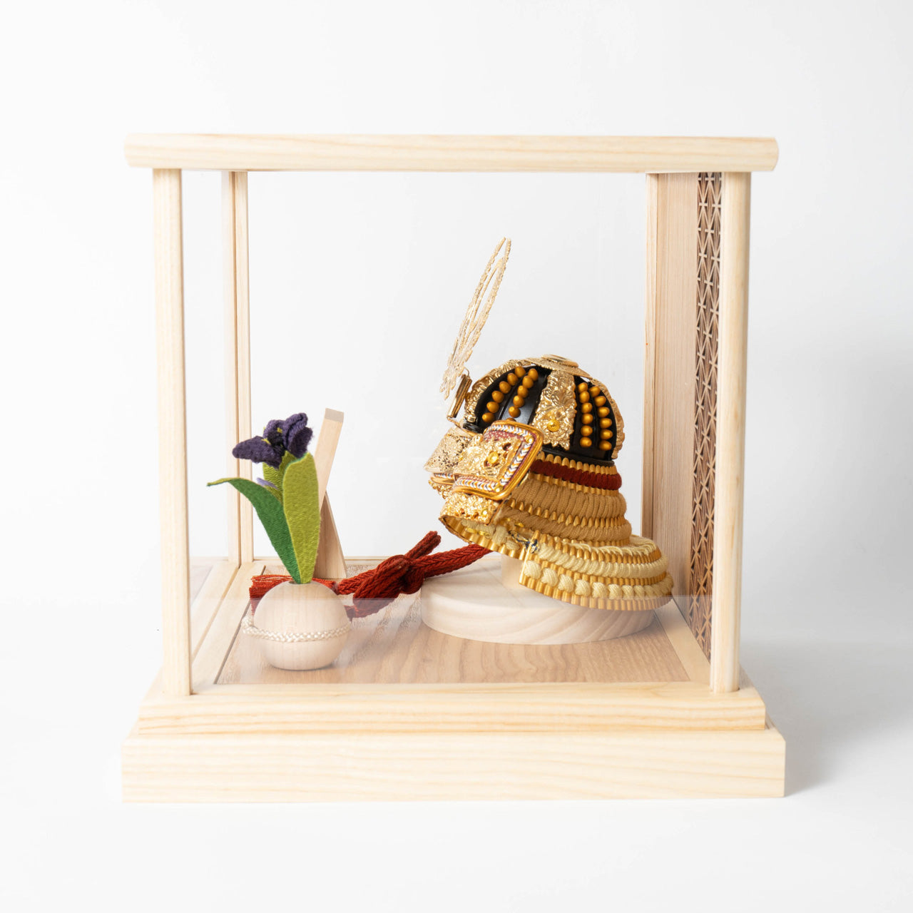 KOTO×悠雅コラボ兜　徳川家康　麻の葉　Nケース