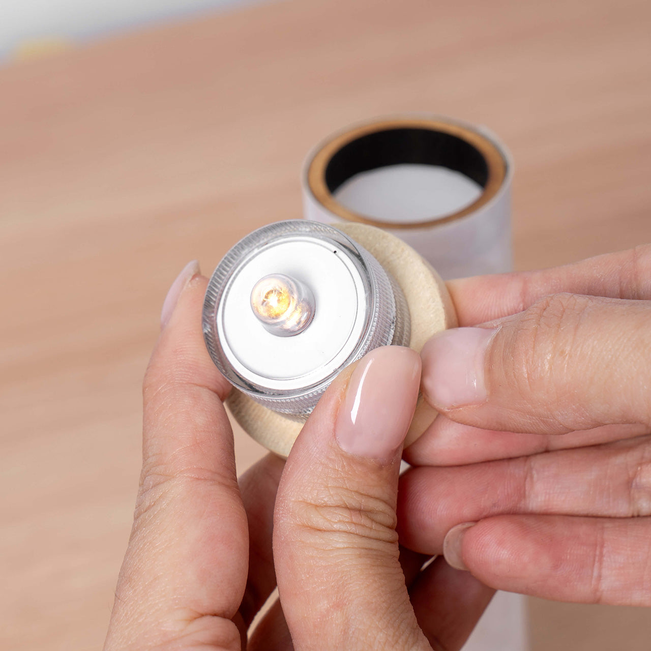 ことのオリジナル雑貨　行燈　和紙　18cm