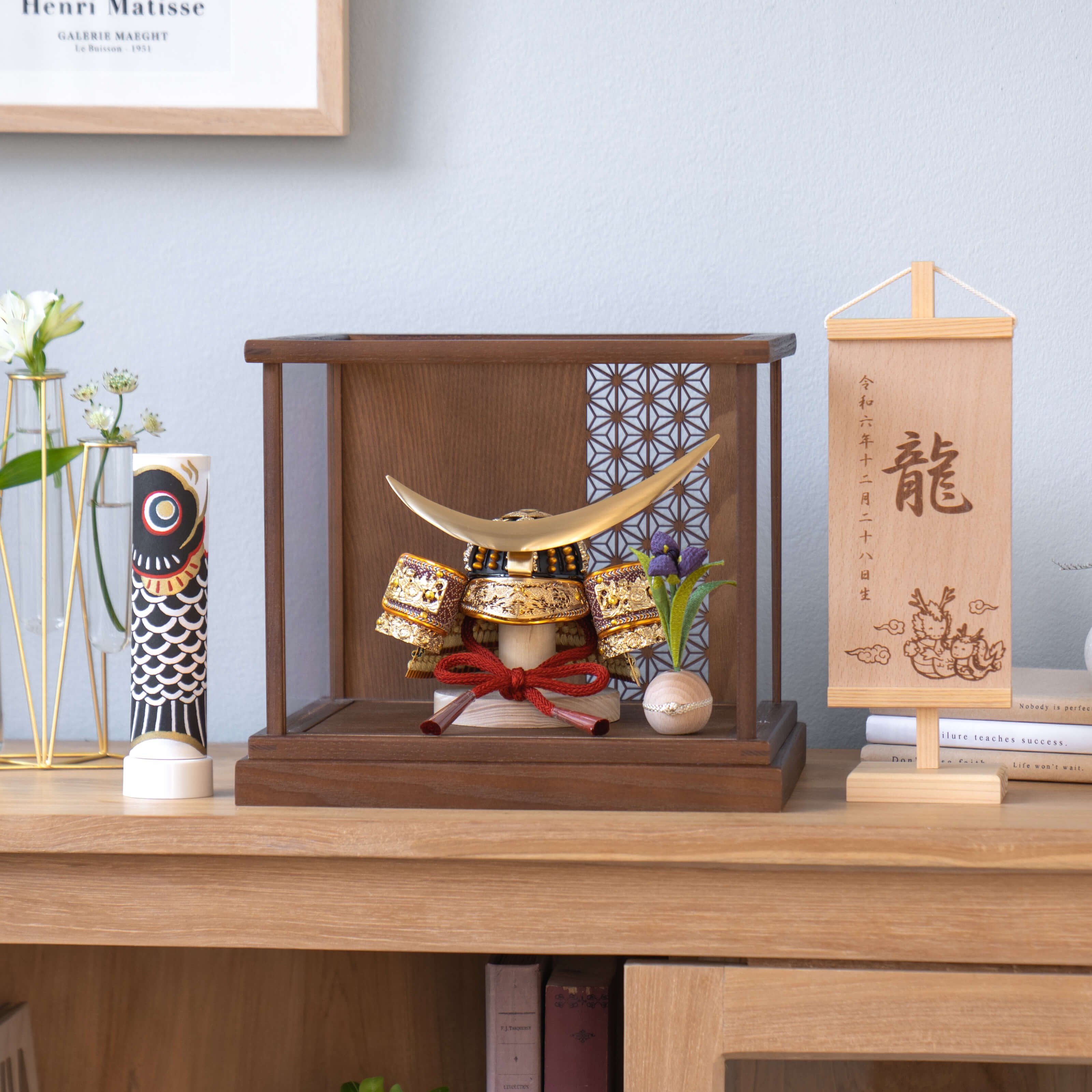 KOTO×悠雅コラボ兜　伊達政宗　麻の葉　Bケース