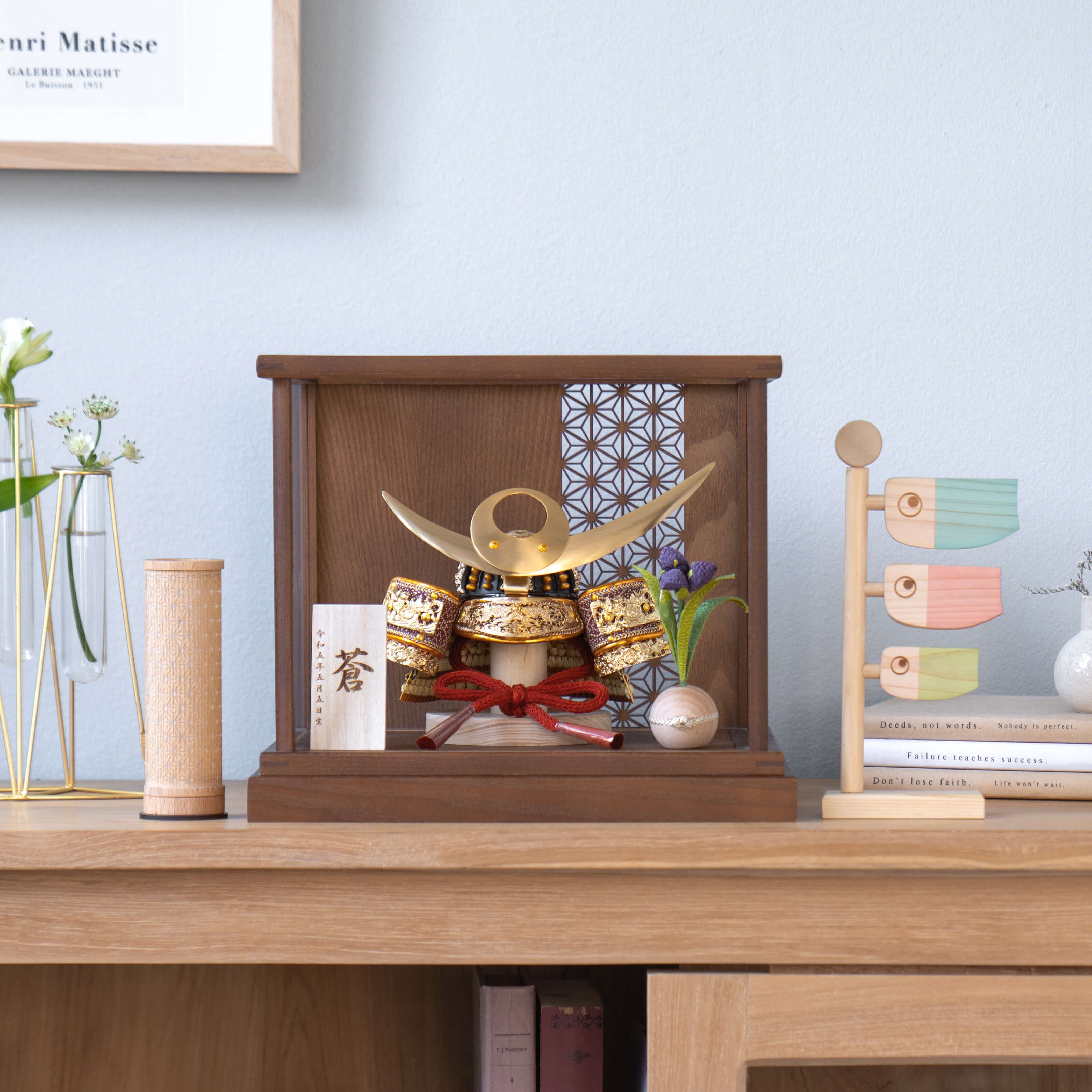 KOTO×悠雅コラボ兜　上杉謙信　麻の葉　Bケース