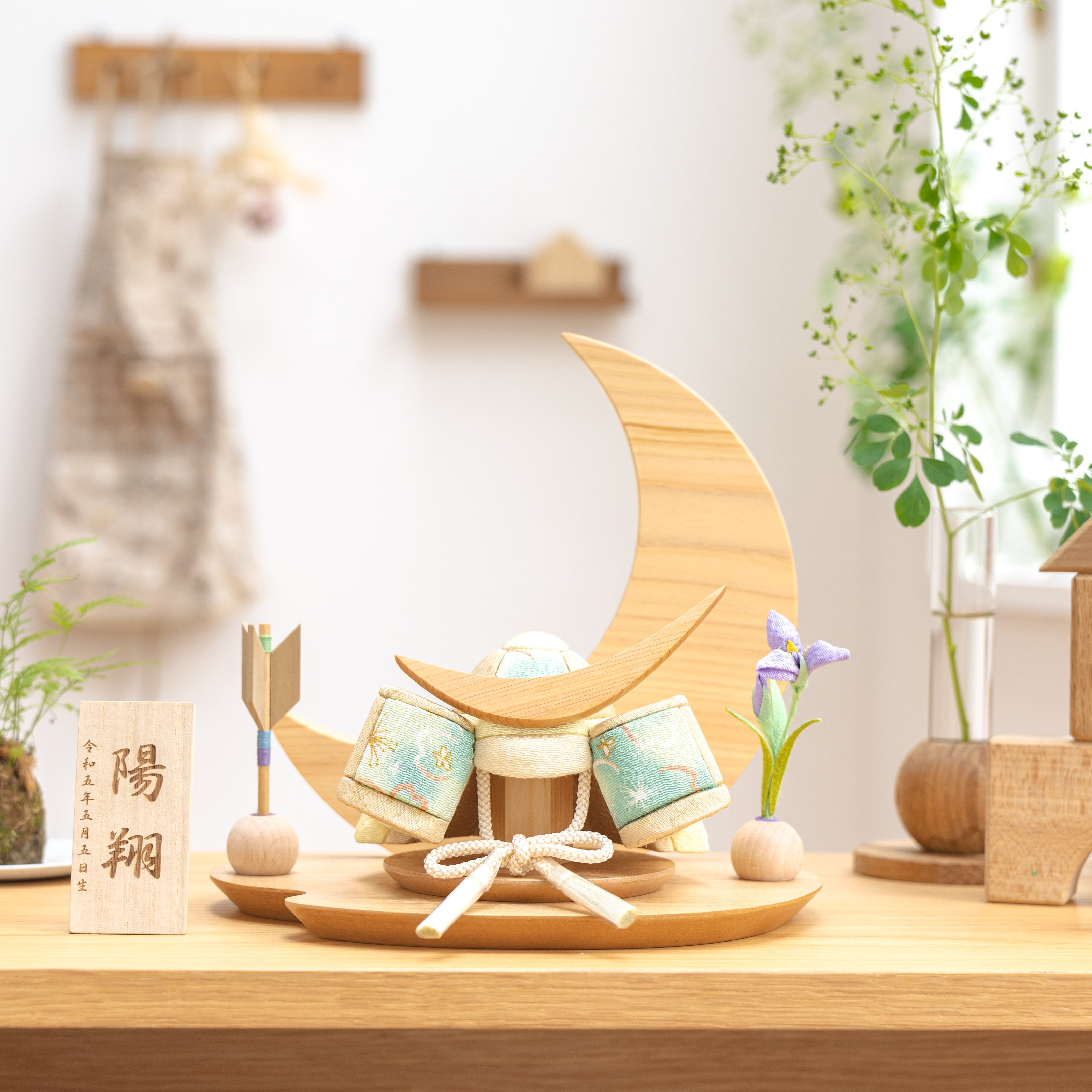 ことの木目込かぶと　だいち　伊達政宗　桧月