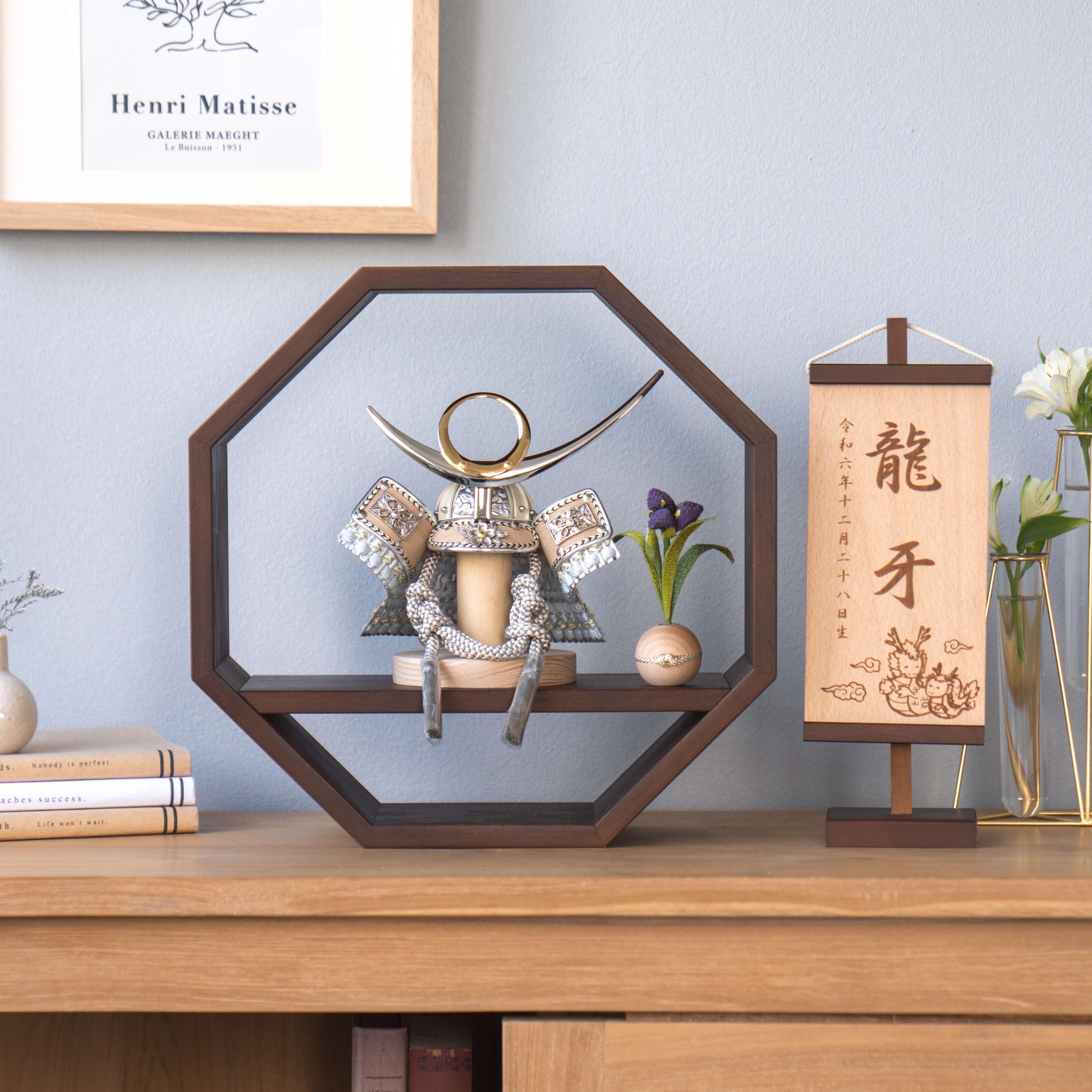 ことのオリジナル兜　上杉謙信　八角　ブラウン