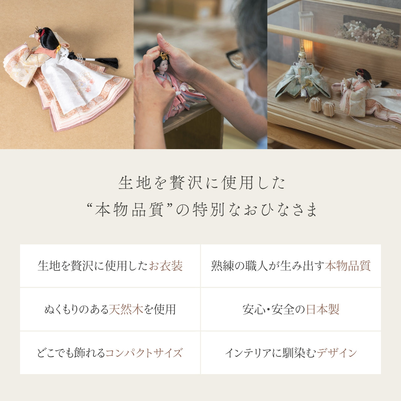 ことの平安ひな　そら　華　円ケース