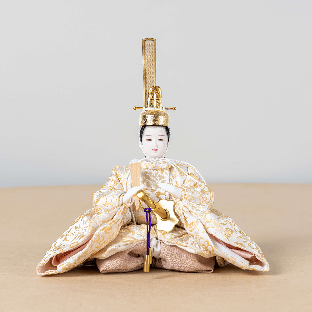 【早割】ことの平安ひな　つき　手描桜　平台