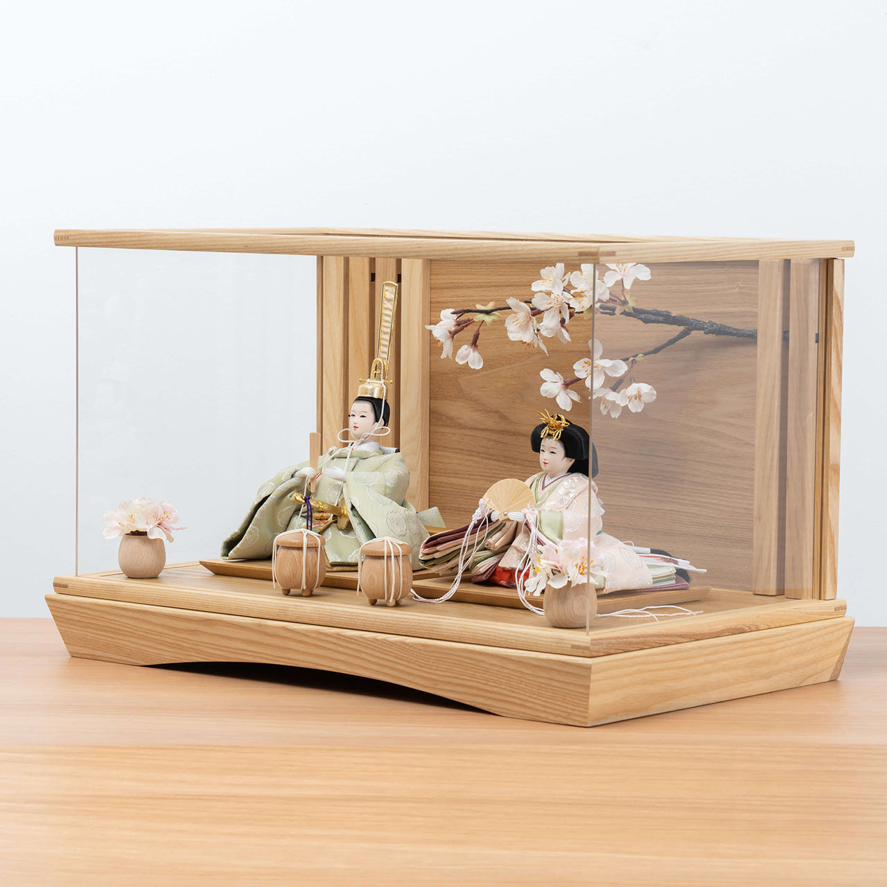 ことのひな人形　このは　桜円ケース