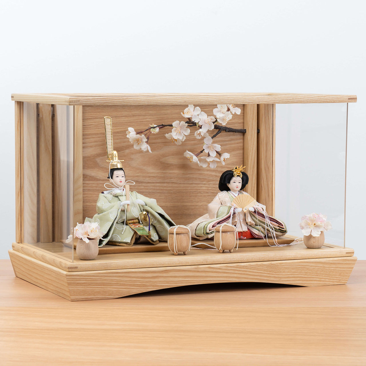 ことのひな人形　このは　桜円ケース