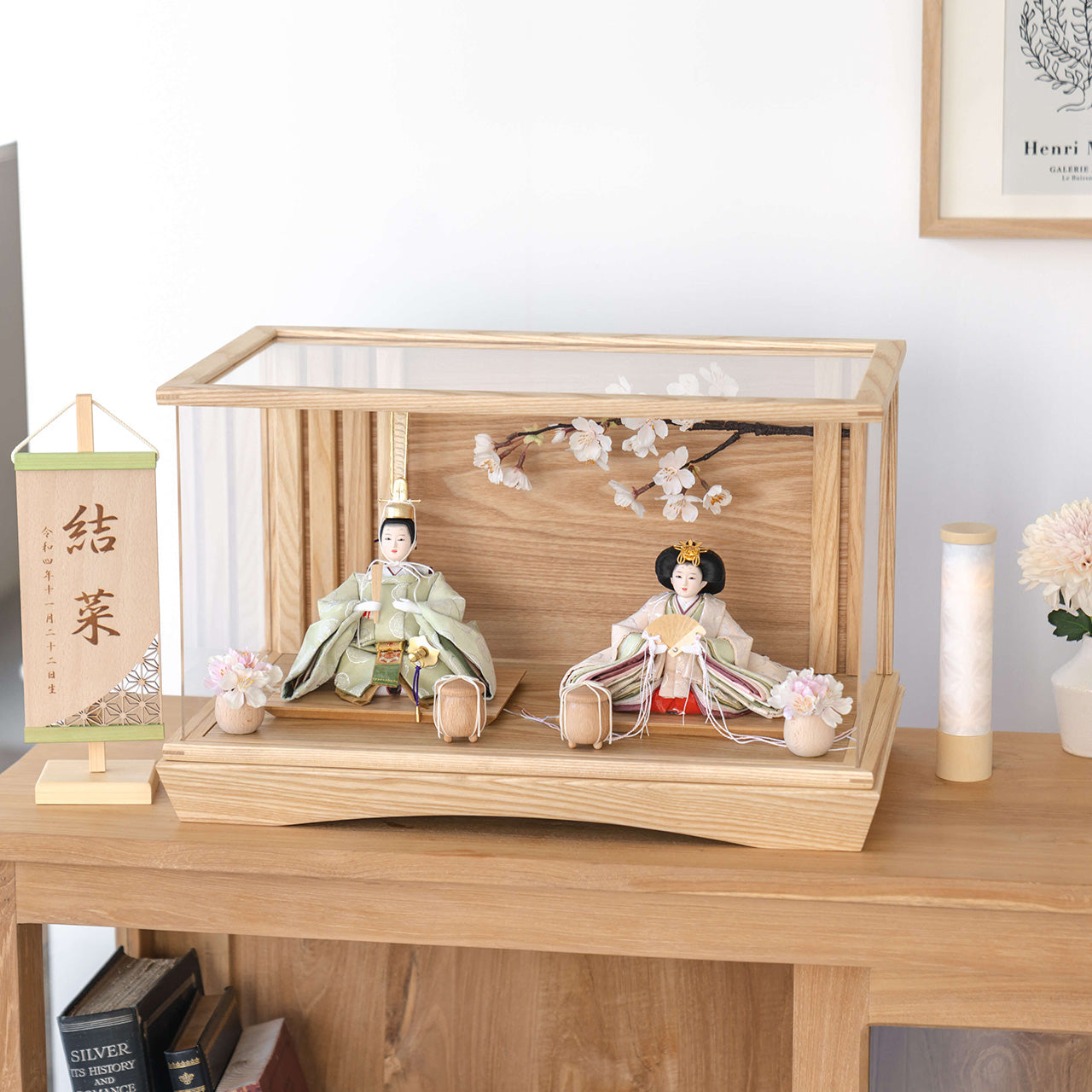 ことのひな人形　このは　桜円ケース