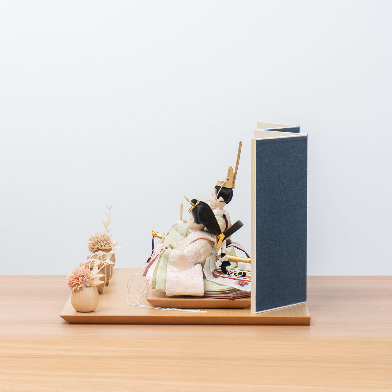 【早割】ことのひな人形　このは　手描桜平台