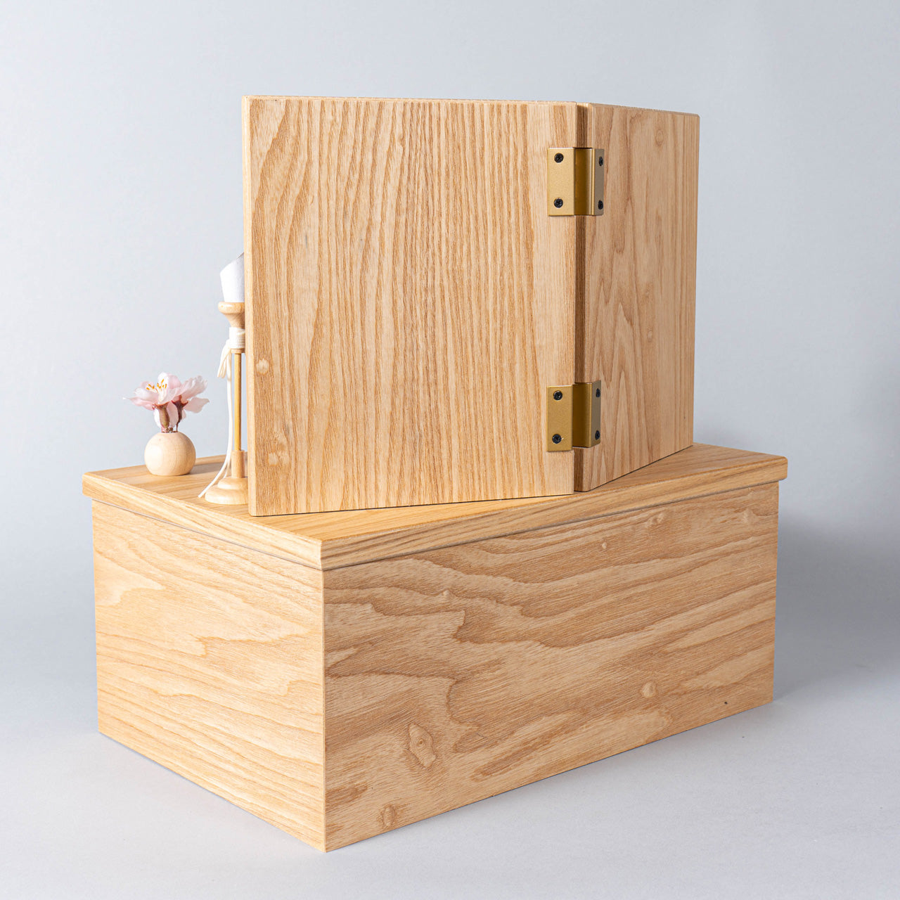 ことの木目込ひな　このは　麻の葉　収納