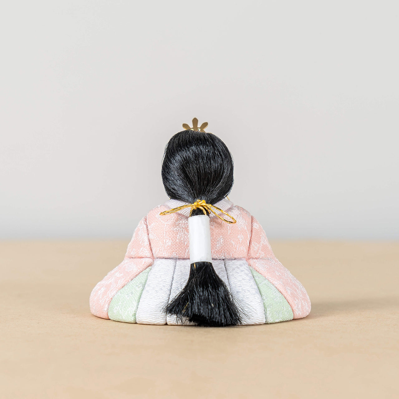 ことの木目込ひな　このは　麻の葉　平台