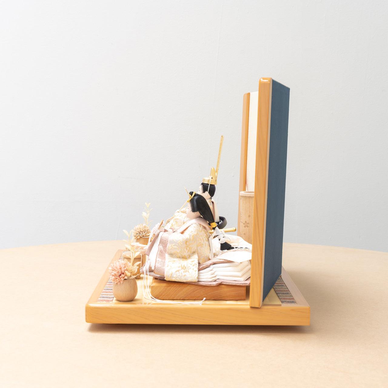 【早割】ことのひな人形　つき　ひのき平台