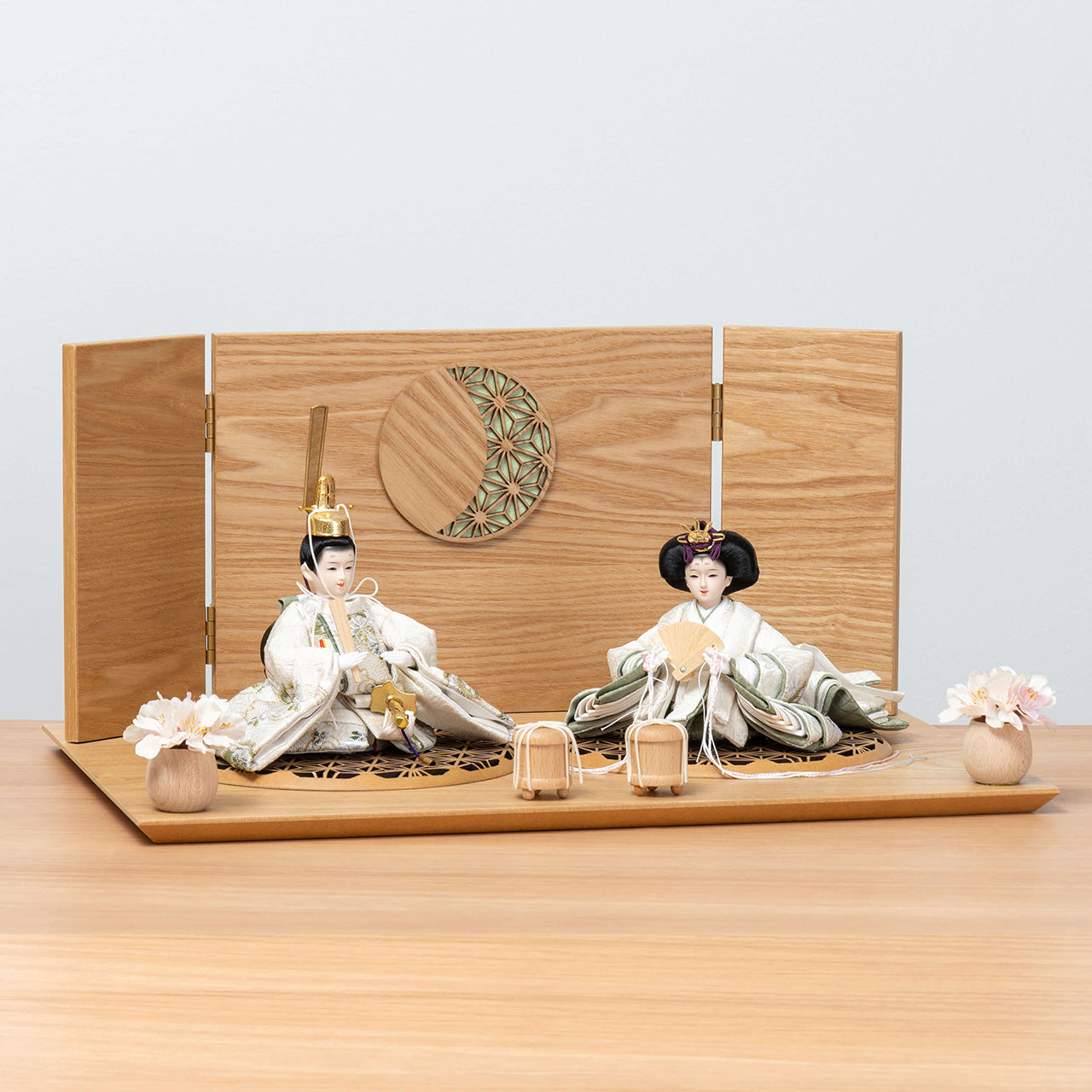 ことのつぼみシリーズ　このは　月型麻の葉　N平台