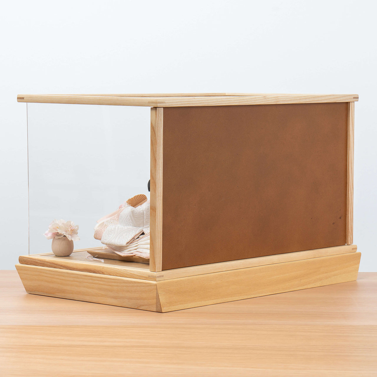 ことのひな人形　ゆき　桜円ケース