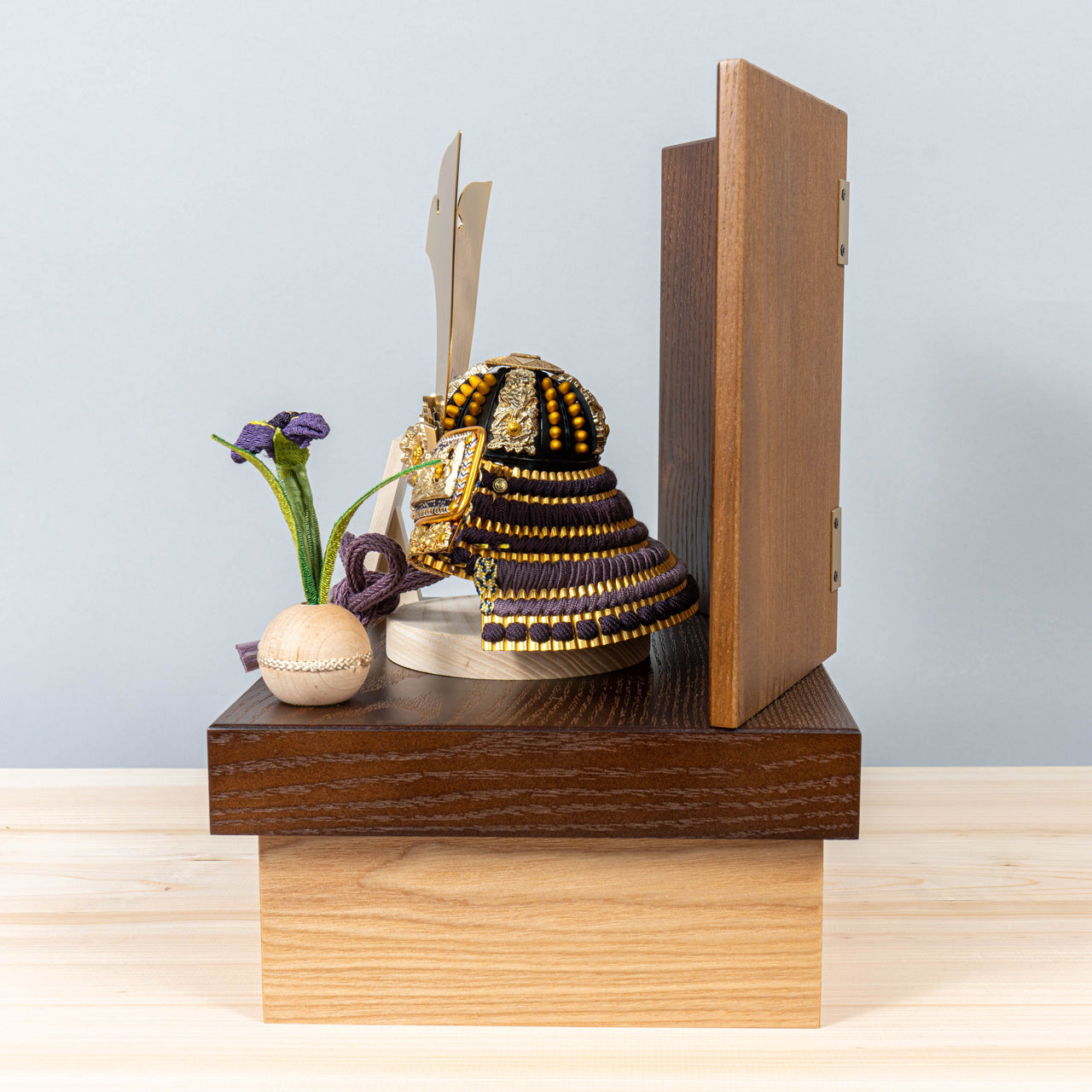 KOTO×悠雅コラボ兜　金大鍬　麻の葉　BB収納