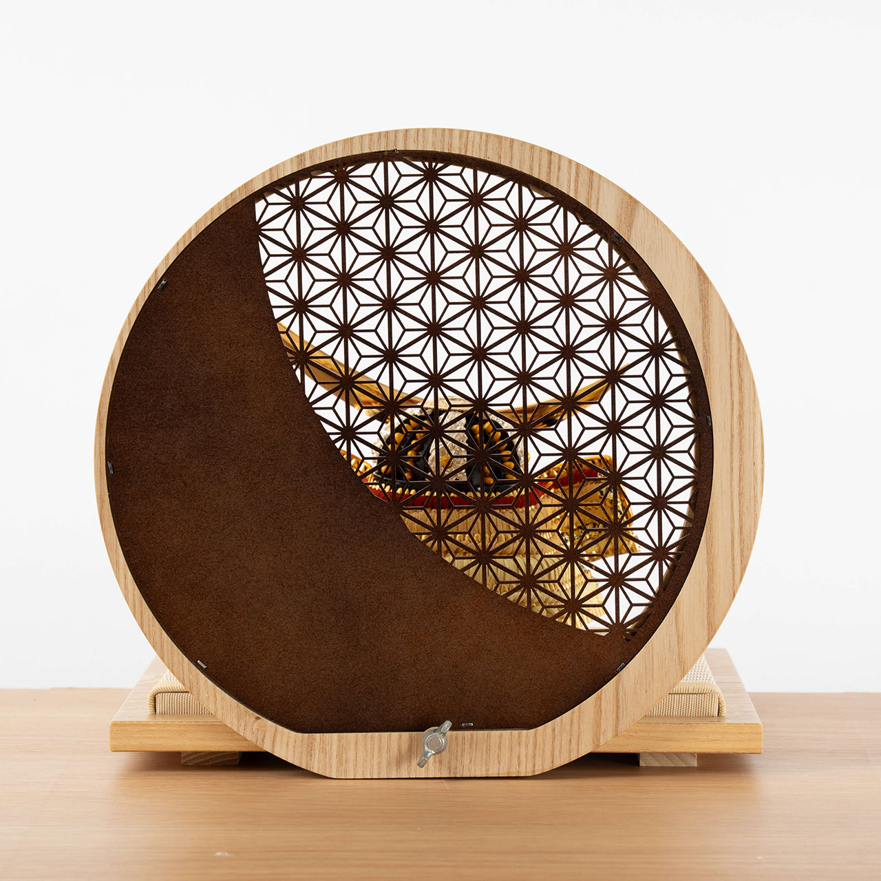 KOTO×悠雅コラボ兜　伊達政宗　麻の葉　円形N衝立