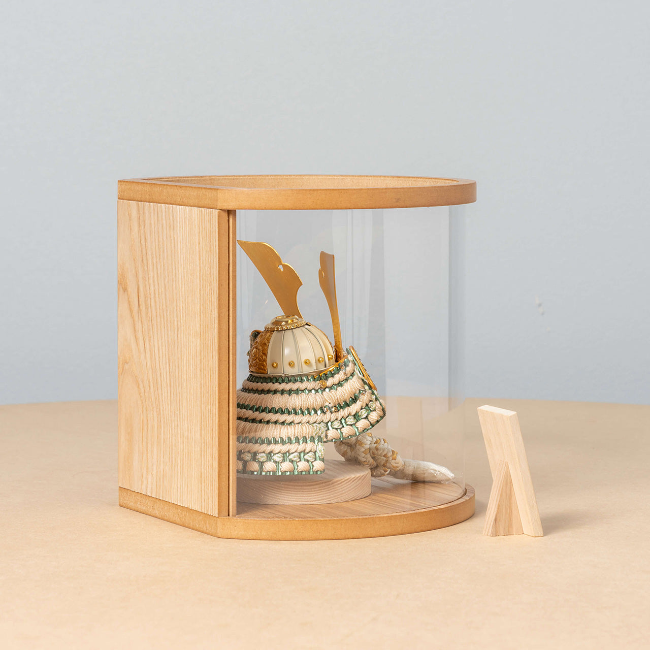 ことのオリジナル兜　だいち　円柱ケース　ナチュラル