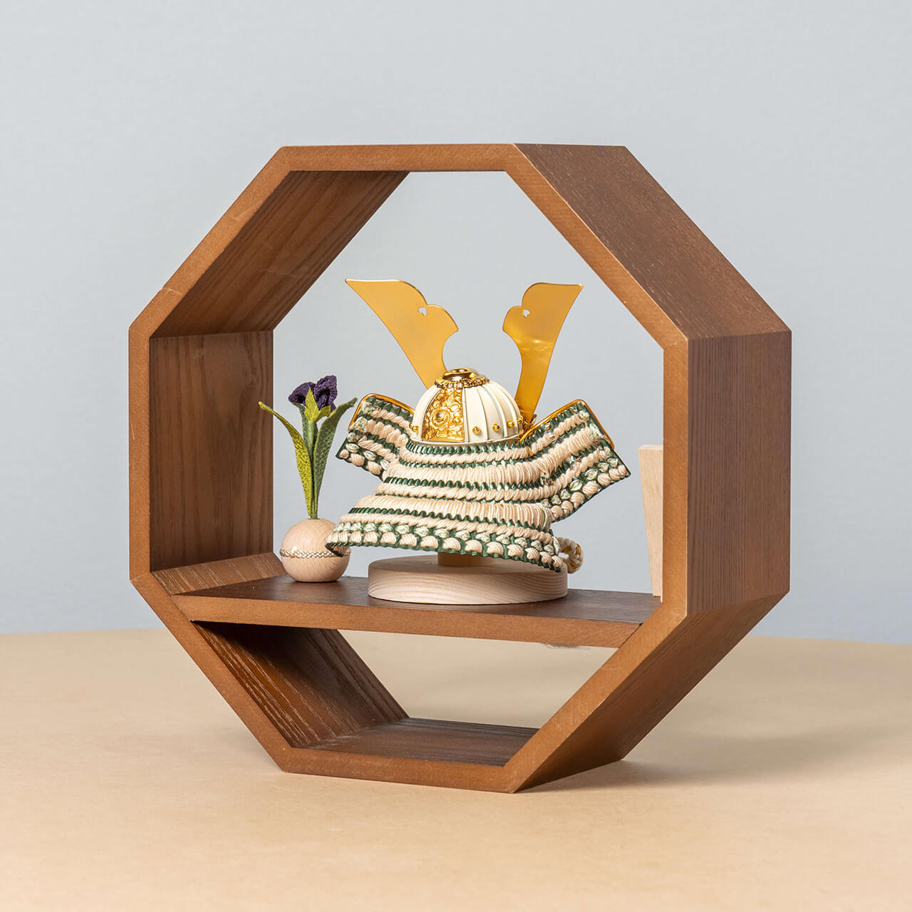 ことのオリジナル兜　だいち　八角　ブラウン