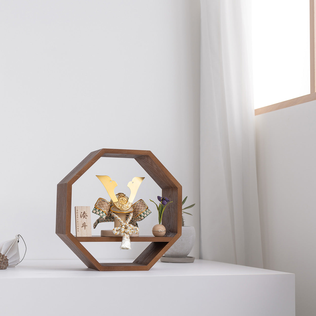 ことのオリジナル兜　だいち　八角　ブラウン