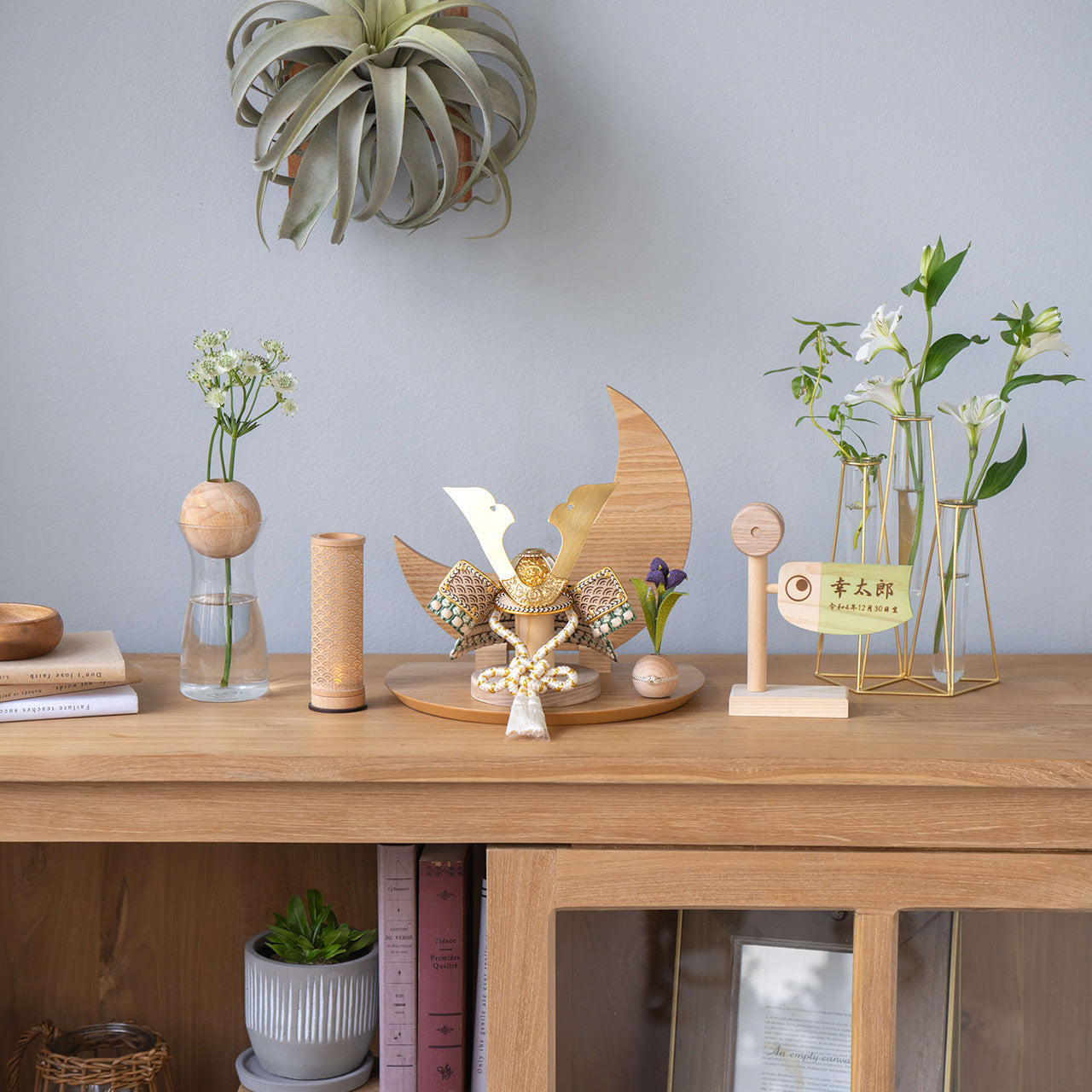 ことのオリジナル兜　だいち　三日月　ナチュラル