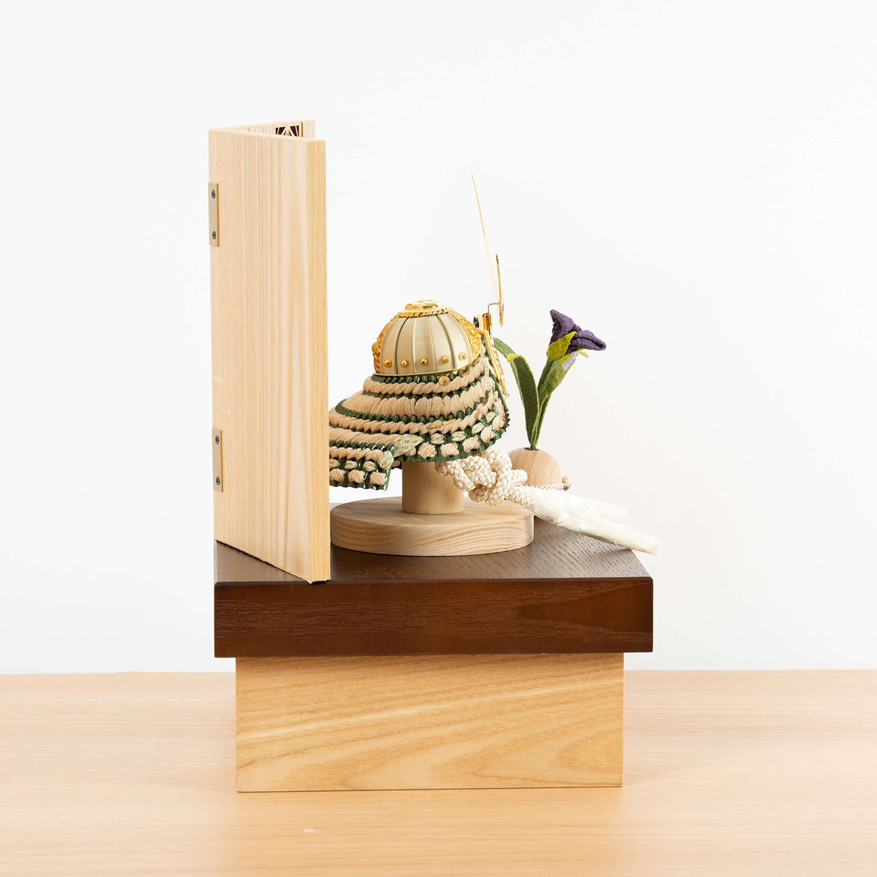 ことのオリジナル兜　伊達政宗　麻の葉　NB収納