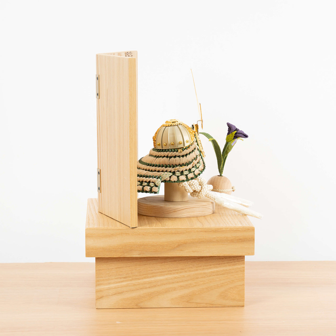 ことのオリジナル兜　伊達政宗　青海波　NN収納