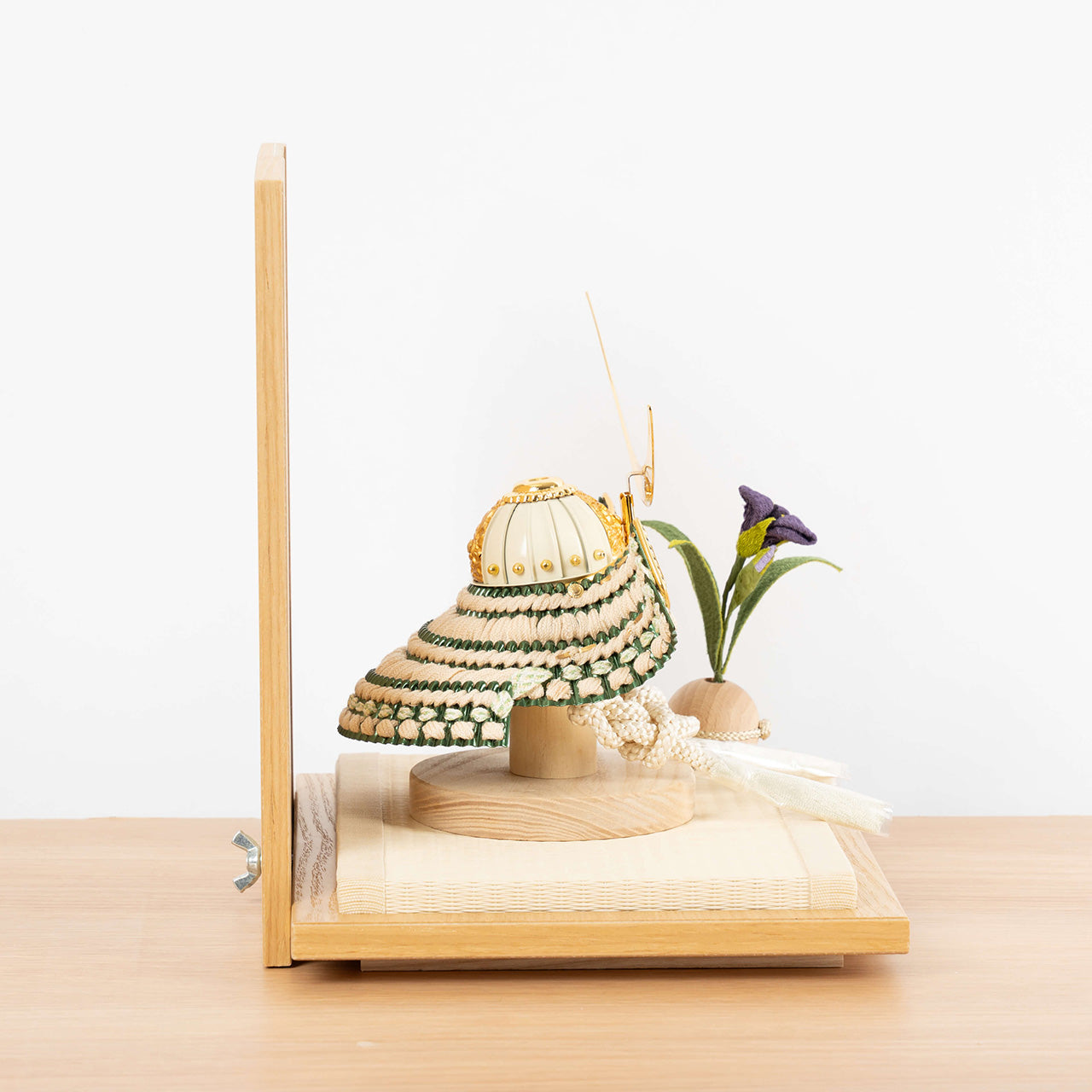 ことのオリジナル兜　伊達政宗　麻の葉　N衝立