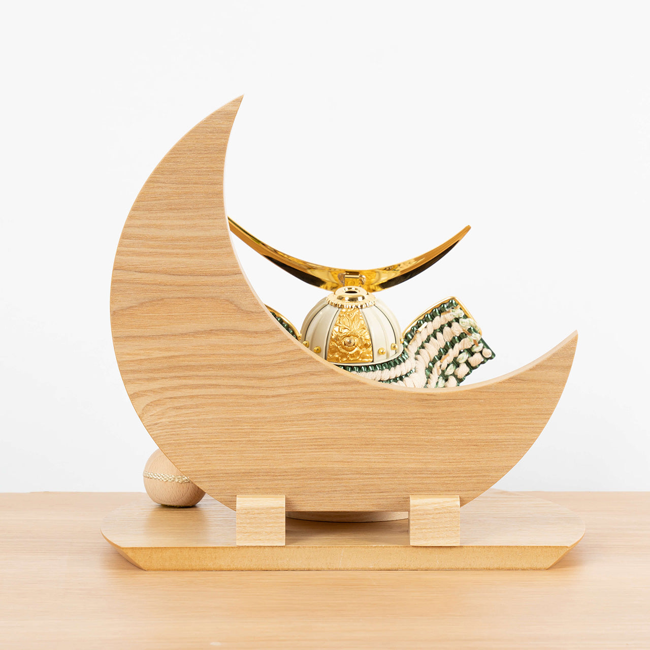 ことのオリジナル兜　伊達政宗　三日月　ナチュラル