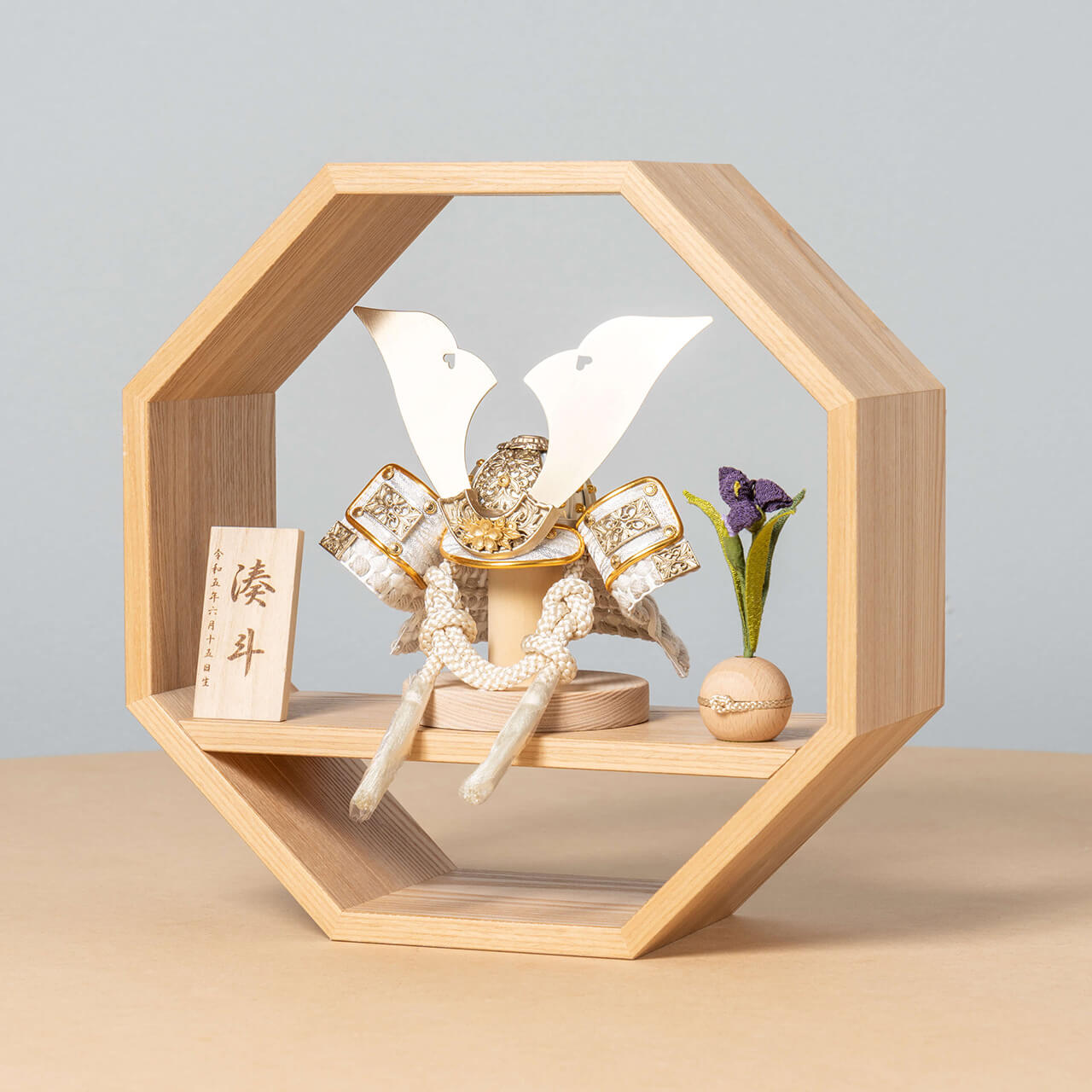 ことの兜　CG金　大鍬　八角　ナチュラル