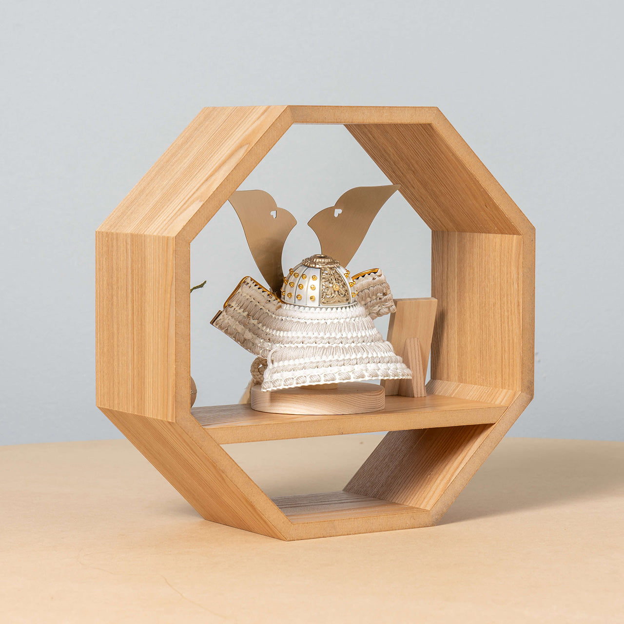 ことの兜　CG金　大鍬　八角　ナチュラル