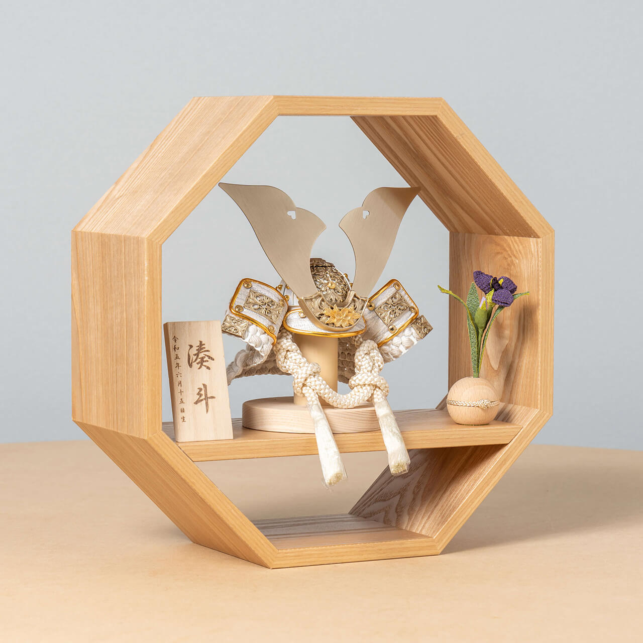 ことの兜　CG金　大鍬　八角　ナチュラル